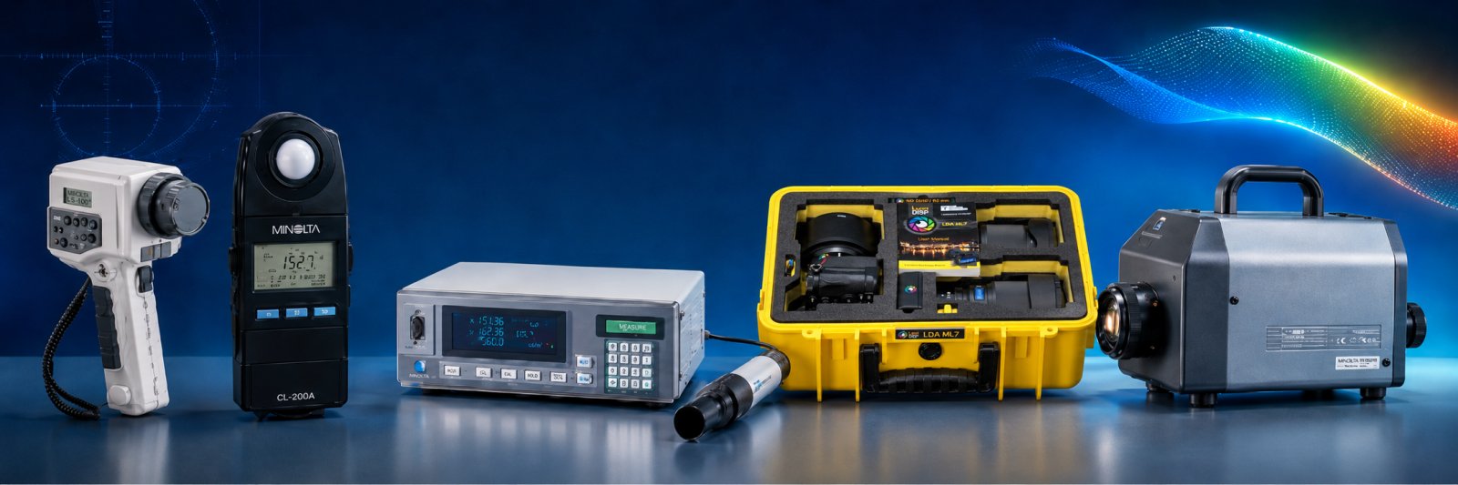 Lighting Technology Laboratory - measuring instruments